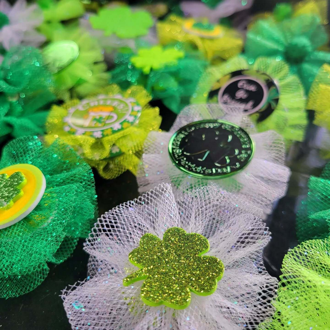 St. Patrick's Day Bows