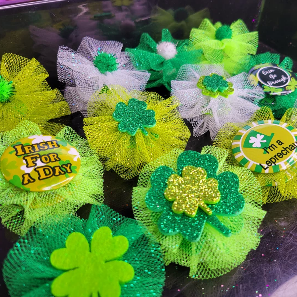 St. Patrick's Day Bows