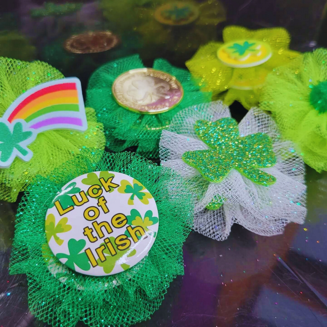 St. Patrick's Day Bows